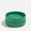 Fazeek Ceramic Bowl - Set of 2 Forest Green - Image 1