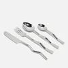 Fazeek Wave Cutlery - 18/10 Silver. 4 Piece Set Silver - Image 1