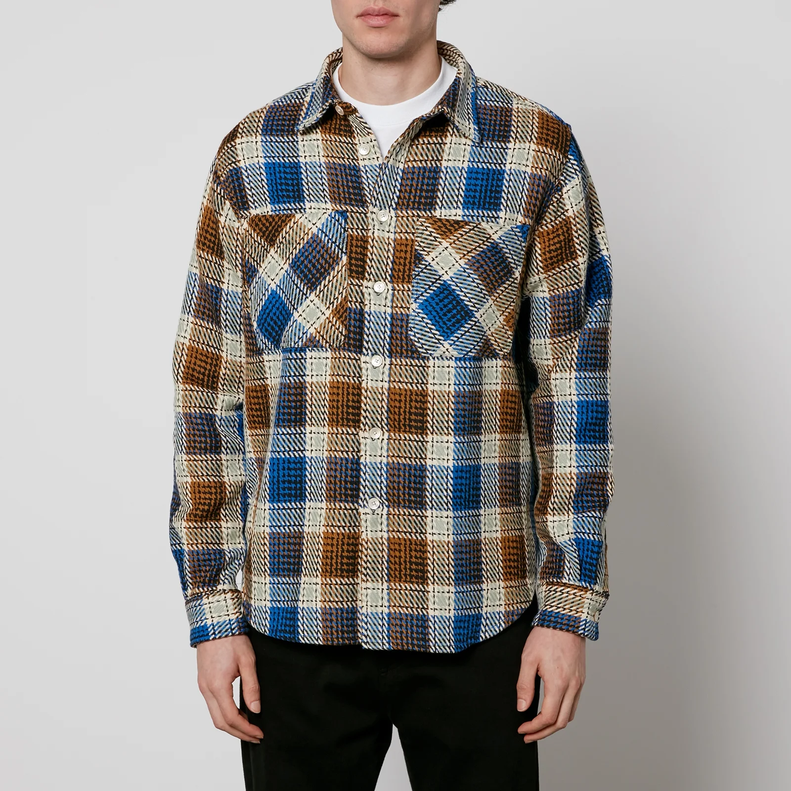 PS Paul Smith Checked Brushed Cotton Shirt Image 1