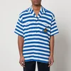 Vivienne Westwood Striped Cotton-Blend Terrycloth Shirt - Image 1