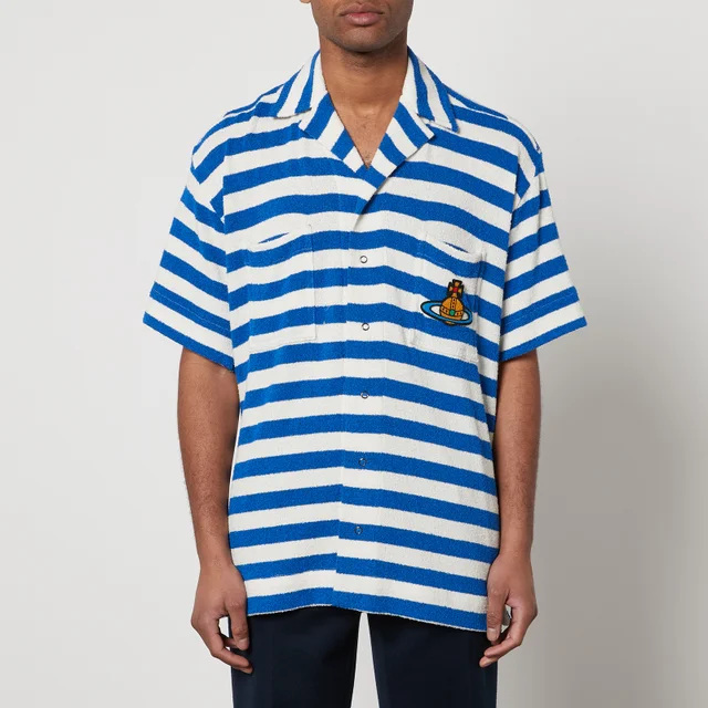 Vivienne Westwood Striped Cotton-Blend Terrycloth Shirt