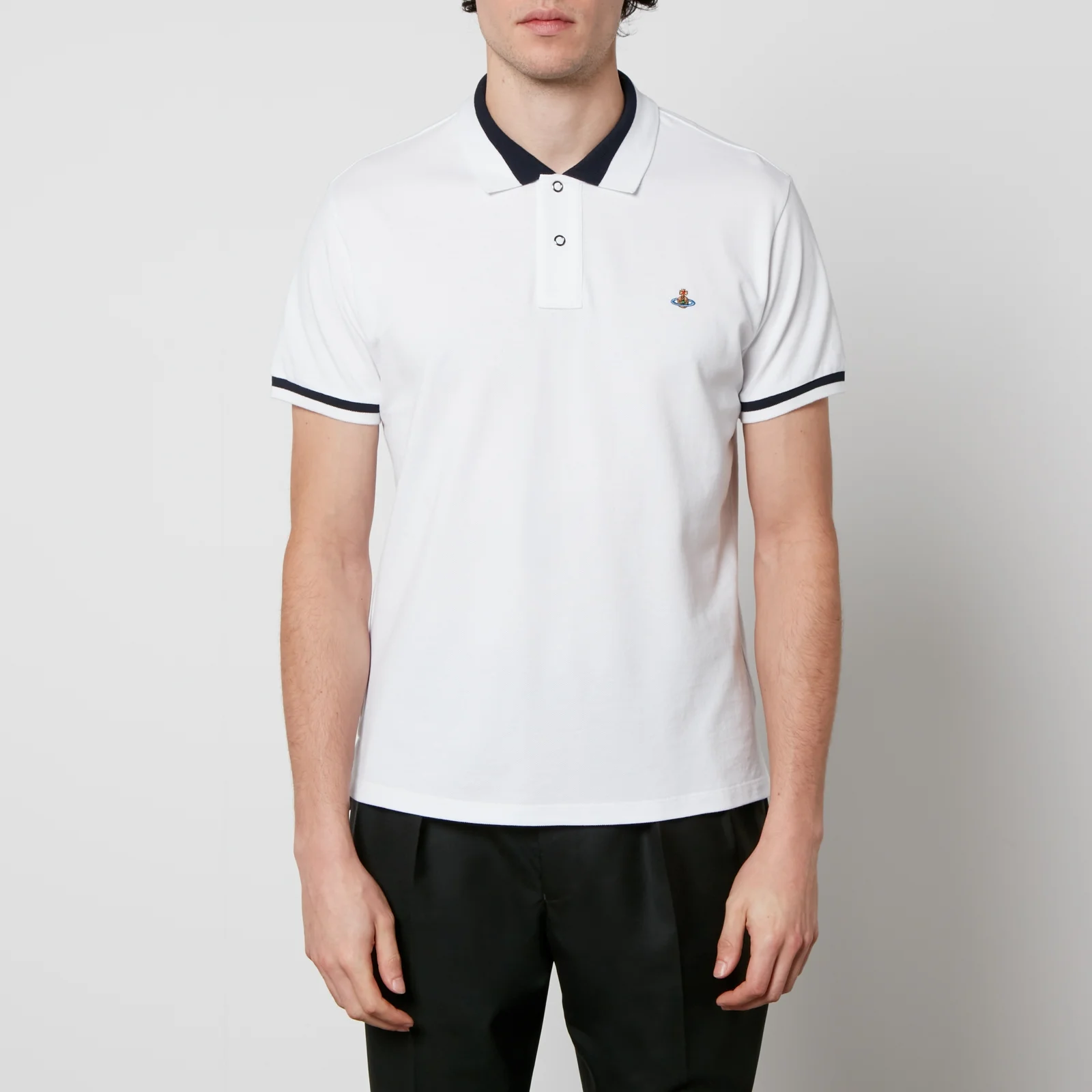 Vivienne Westwood Classic Cotton-Piqué Polo Shirt Image 1