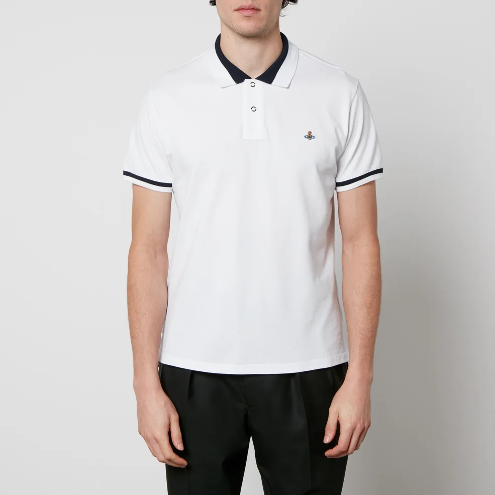 Vivienne Westwood Classic Cotton-Piqué Polo Shirt Image 1