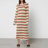 Kitri Nadine Striped Crocheted Midi Dress - Image 1