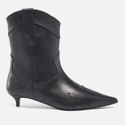 Anine Bing Women's Rae Leather Western Boots - UK 3