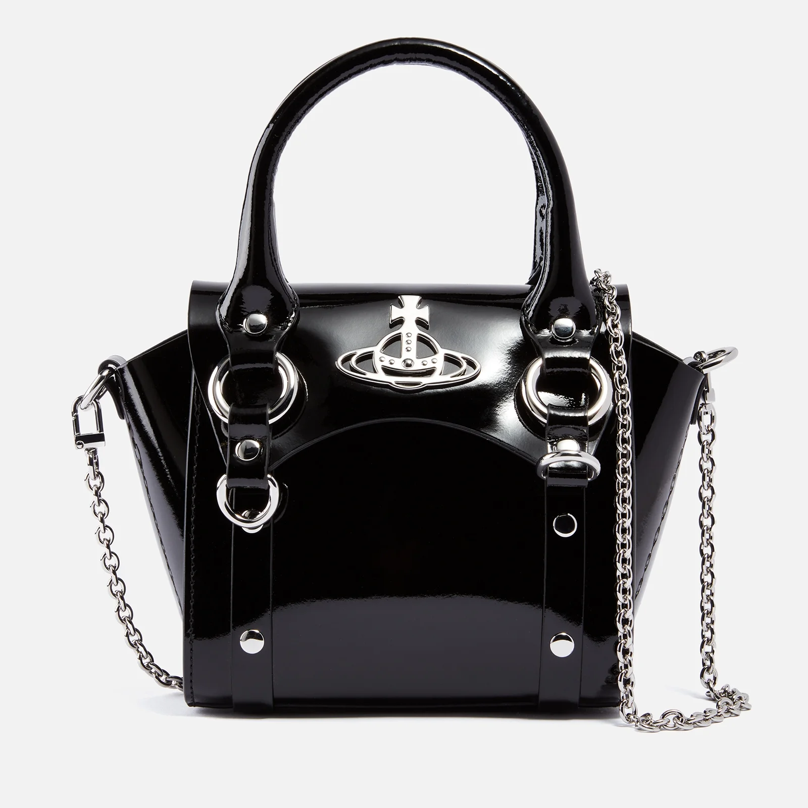 Vivienne Westwood Betty Mini Patent-Leather Bag Image 1