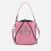 Vivienne Westwood Daisy Small Patent-Leather Bucket Bag - Image 1