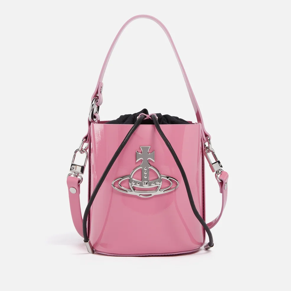 Vivienne Westwood Daisy Small Patent-Leather Bucket Bag Image 1