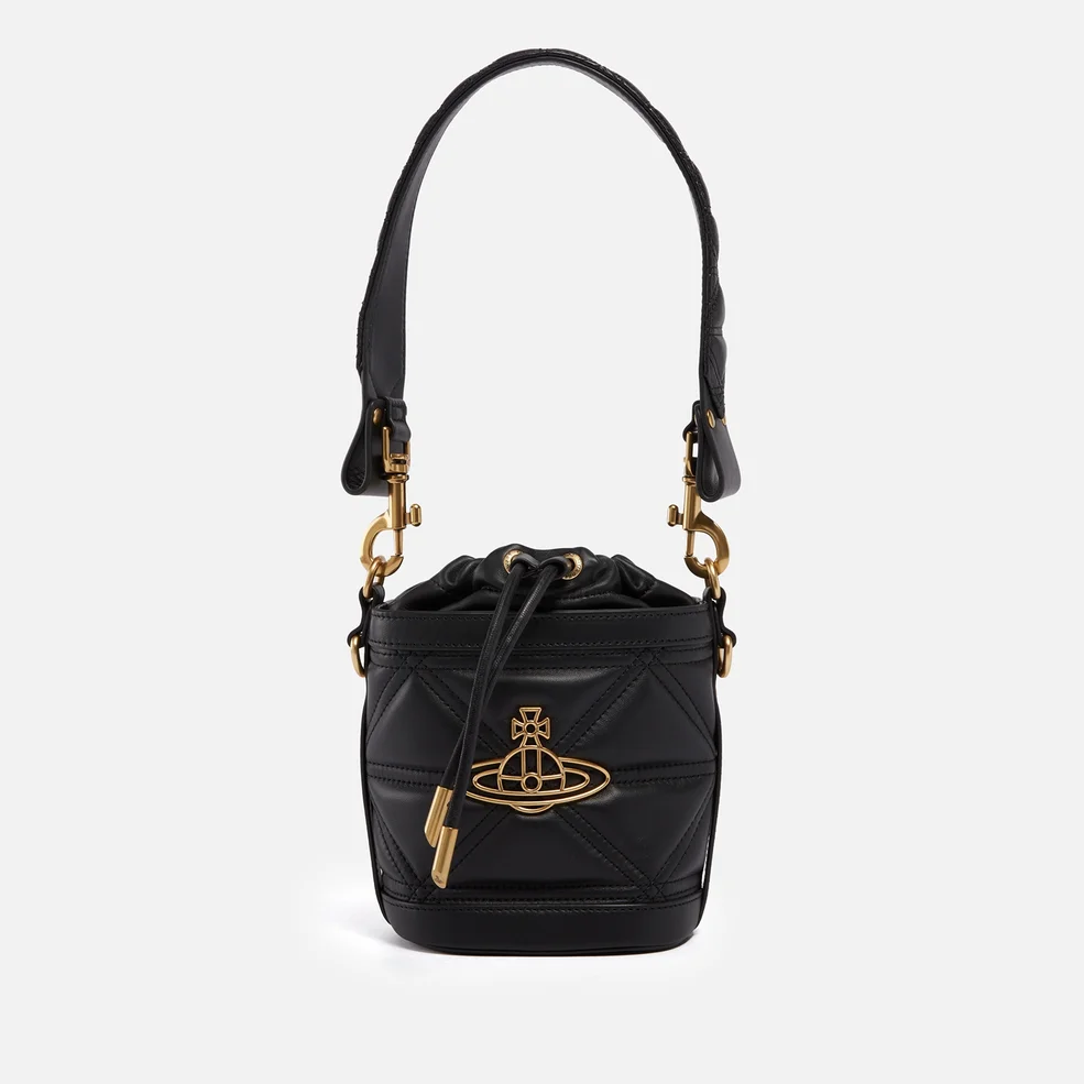 Vivienne Westwood Kitty Small Leather Bucket Bag Image 1