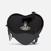Vivienne Westwood Louise Heart Patent-Leather Crossbody Bag - Image 1
