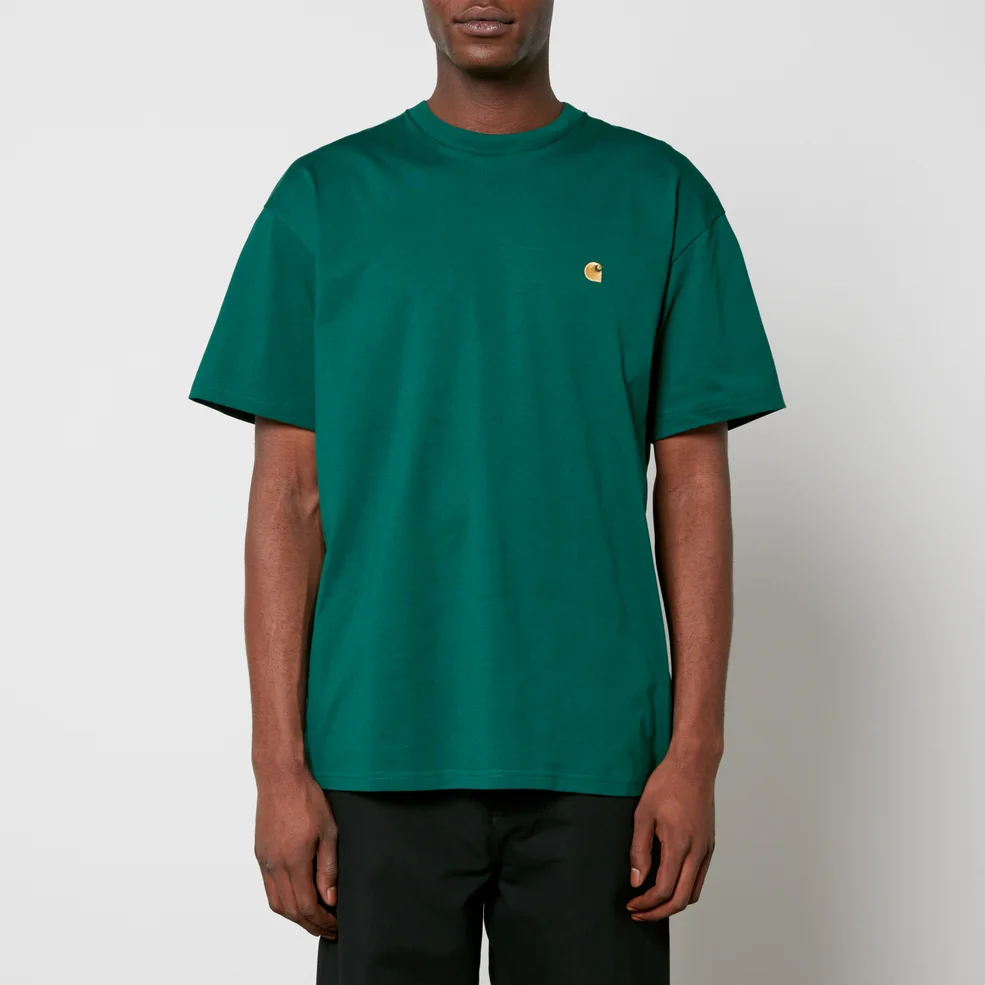 Carhartt WIP Chase Cotton T-Shirt Image 1
