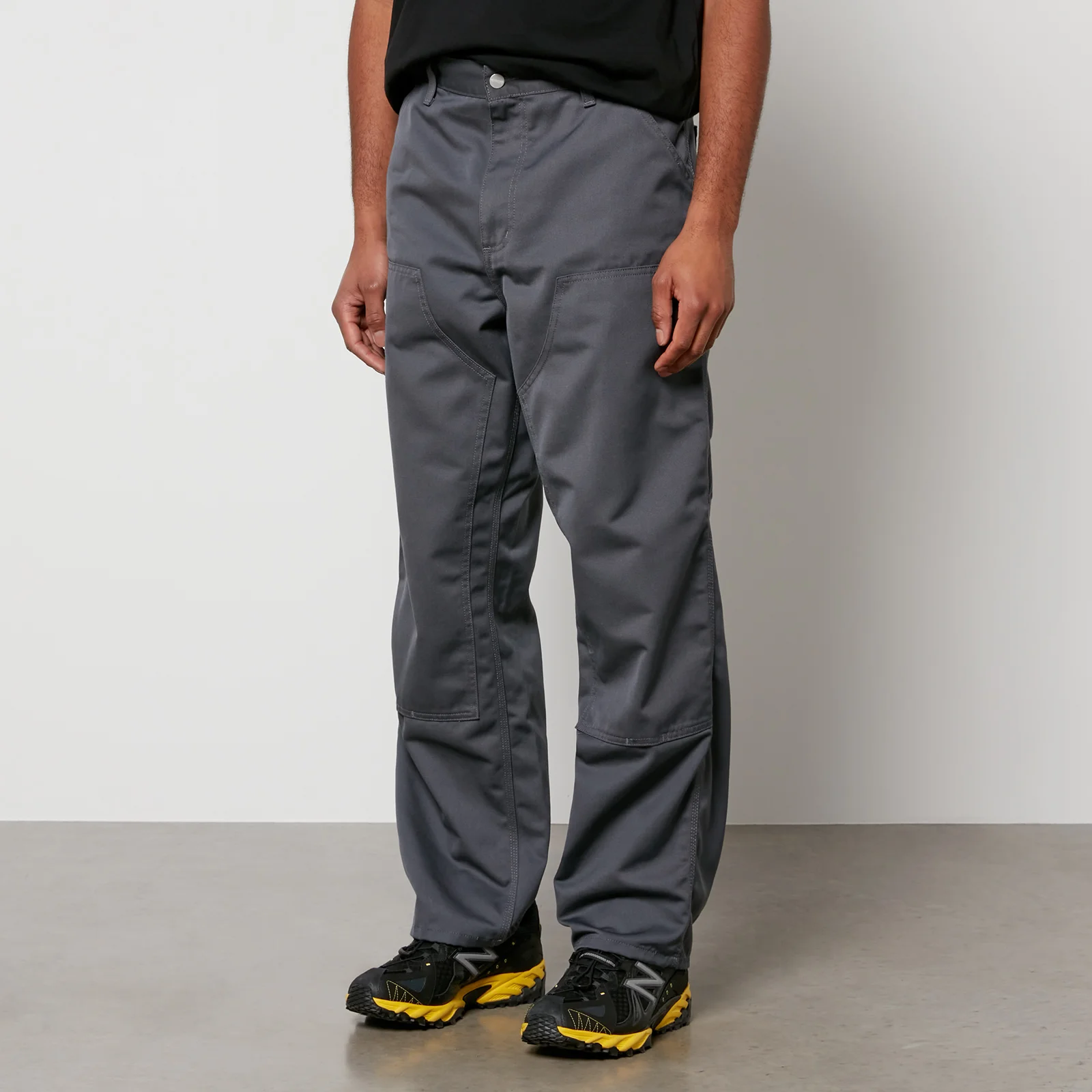 Carhartt WIP Double Knee Cotton-Twill Trousers Image 1