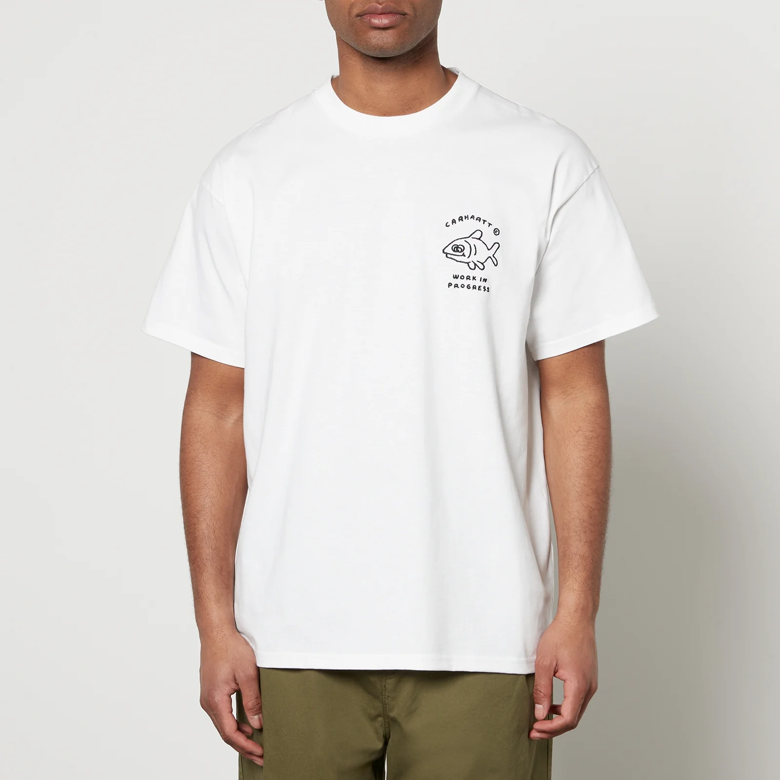 Carhartt WIP Icons Cotton-Jersey T-Shirt Image 1