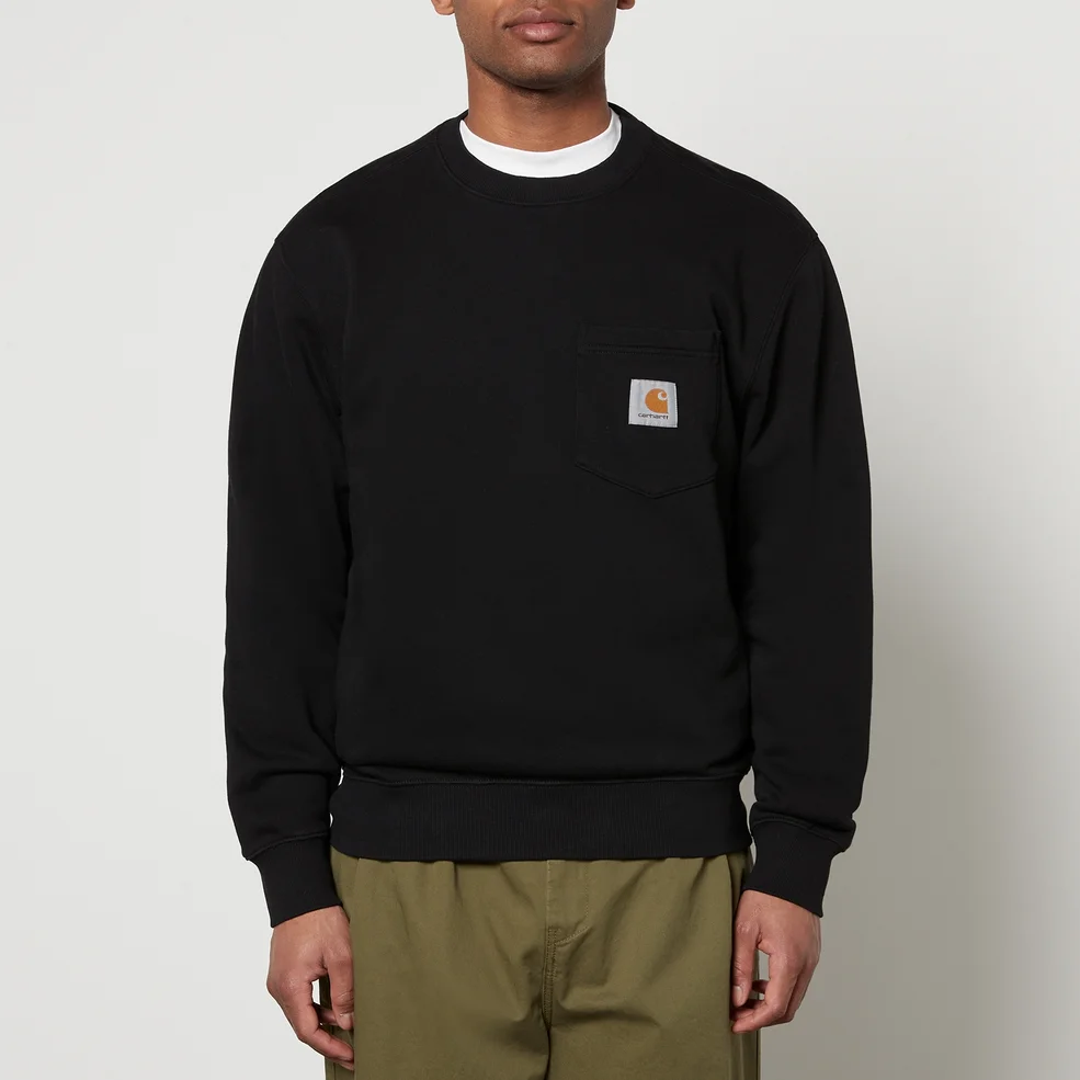 Carhartt WIP Pocket Cotton-Jersey Sweatshirt Image 1