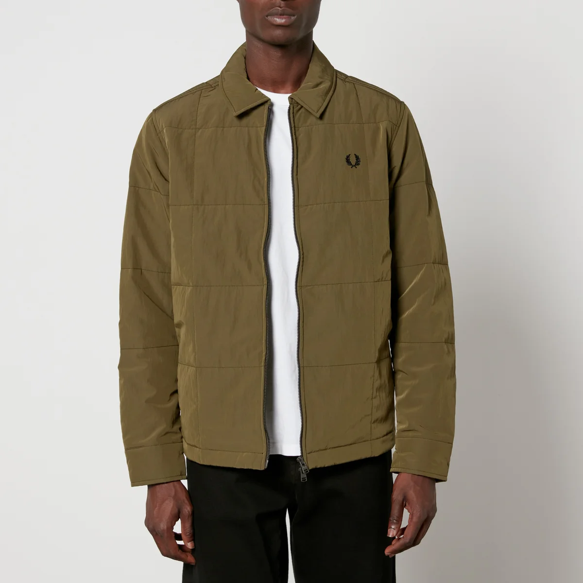 Fred Perry Quilted Shell Overshirt Image 1