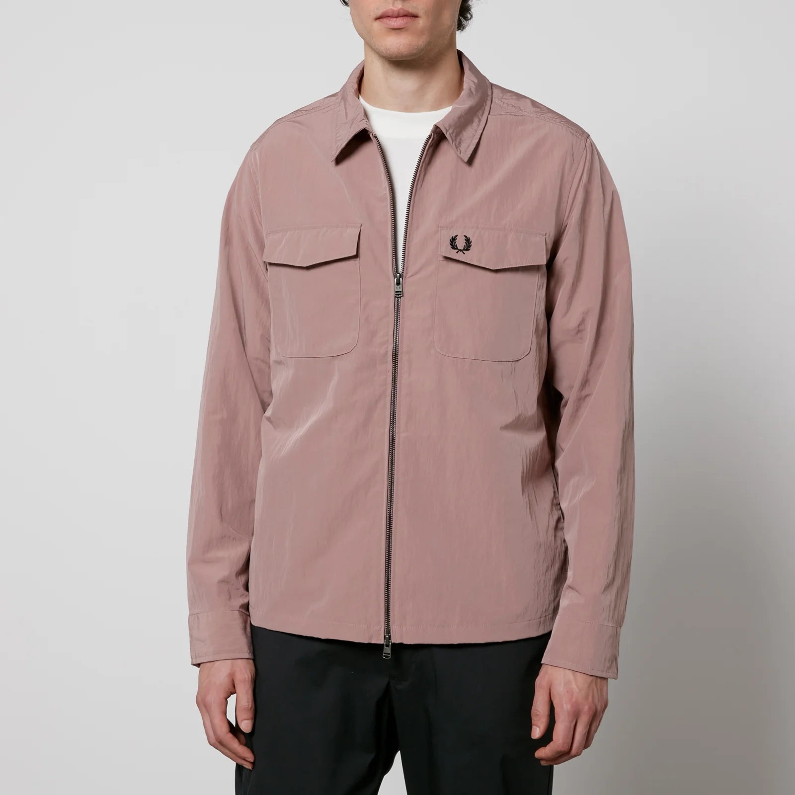 Fred Perry Zip-Through Overshirt Image 1