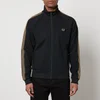 Fred Perry Embroidered Cotton-Blend Track Jacket - S - Image 1