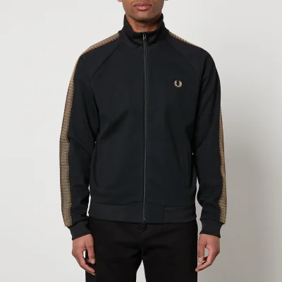 Fred Perry Embroidered Cotton-Blend Track Jacket - S