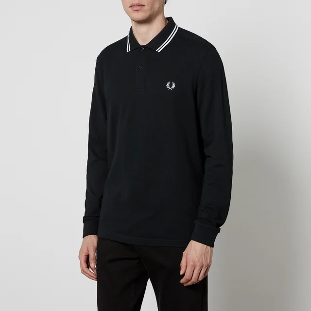 Fred Perry Contrast-Tipped Cotton-Piqué Polo Shirt