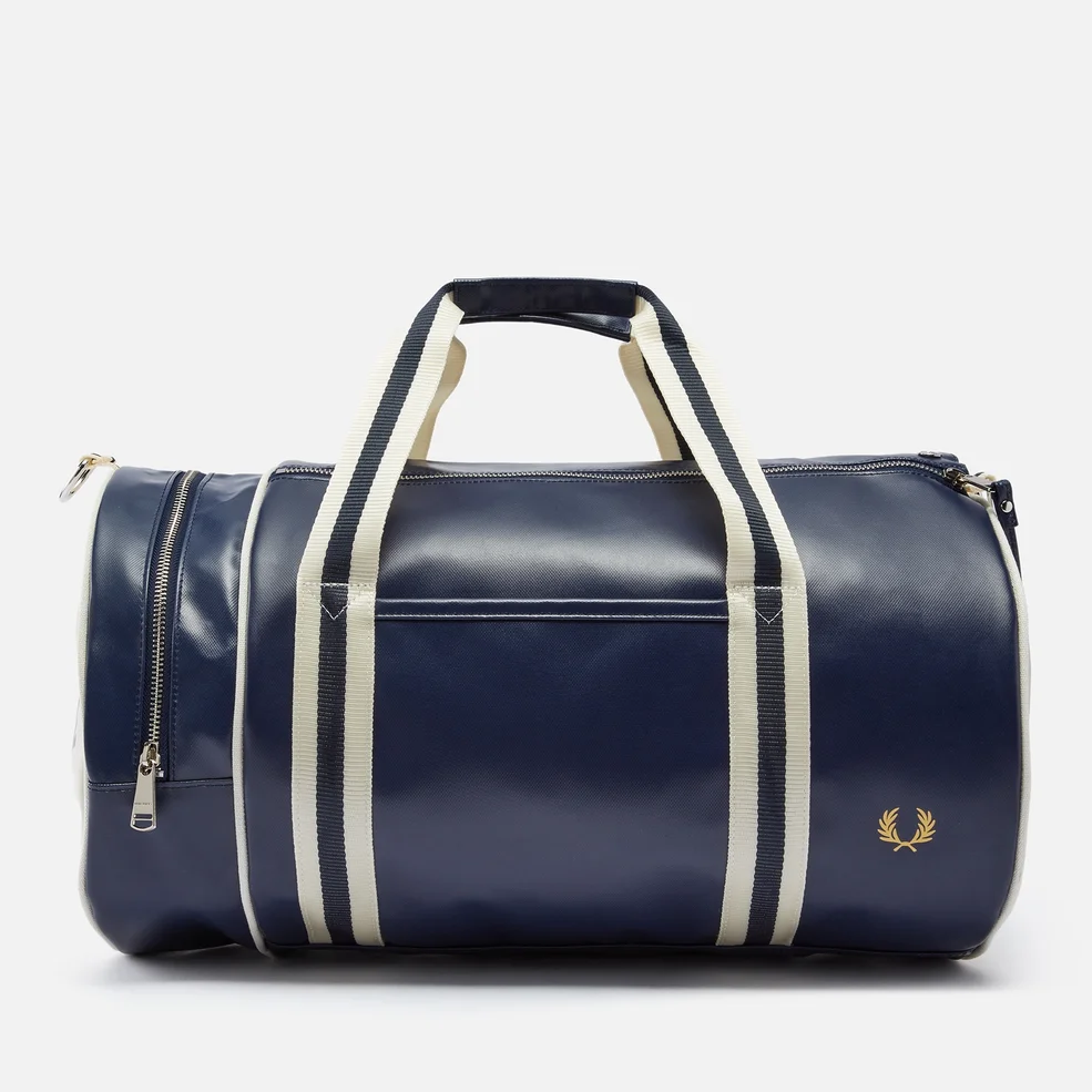 Fred Perry Classic Coated-Canvas Duffle Bag Image 1