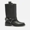 Ganni Women's Tubular Faux Leather Mid-Shaft Boots - UK 3 - Image 1