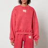 Alexander Wang Essential Terry Cotton-Blend Jersey Sweatshirt - Image 1