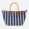 Polo Ralph Lauren Medium Cotton-Canvas and Leather Tote Bag - Image 1