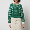 Marant Etoile Hilo Striped Intarsia-Knit Jumper - FR 34/UK 6 - Image 1