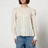 Marant Etoile Idety Semi-Sheer Cotton-Seersucker Shirt - FR 34/UK 6 - Image 1