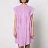 Marant Etoile Leazali Cotton-Voile Mini Dress - Image 1