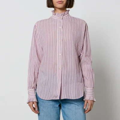 Marant Etoile Saoli Cotton-Jacquard Shirt - FR 34/UK 6
