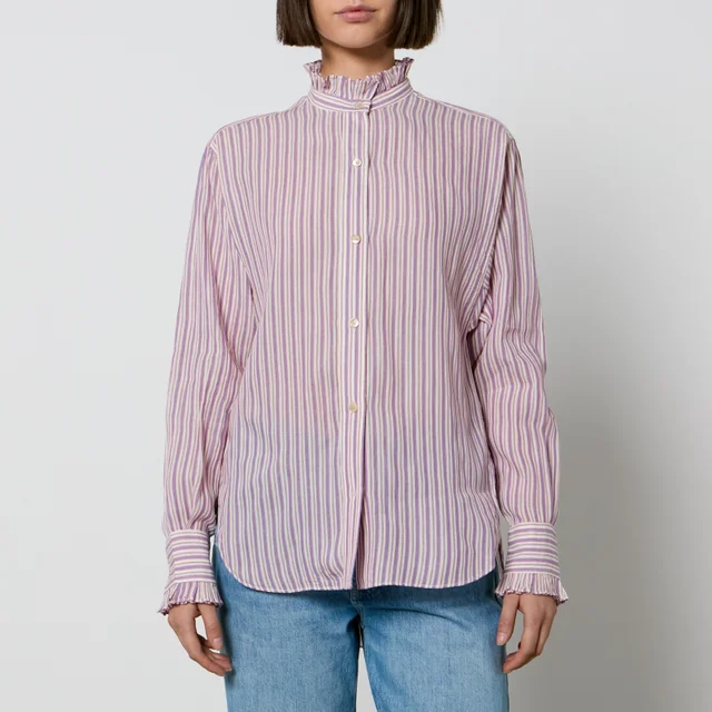 Marant Etoile Saoli Cotton-Jacquard Shirt