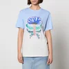 Marant Etoile Zewel Flocked Logo Cotton-Jersey T-Shirt - Image 1