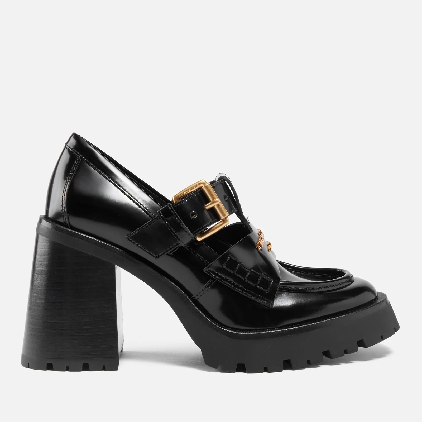 Alexander Wang Women's Carter Platform Leather Loafers - UK 3 Image 1