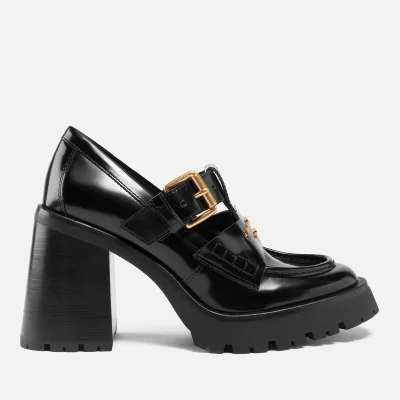 Alexander Wang Women's Carter Platform Leather Loafers - UK 3