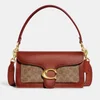 Coach Signature Tabby 26 Coated Canvas and Leather Shoulder Bag - Image 1