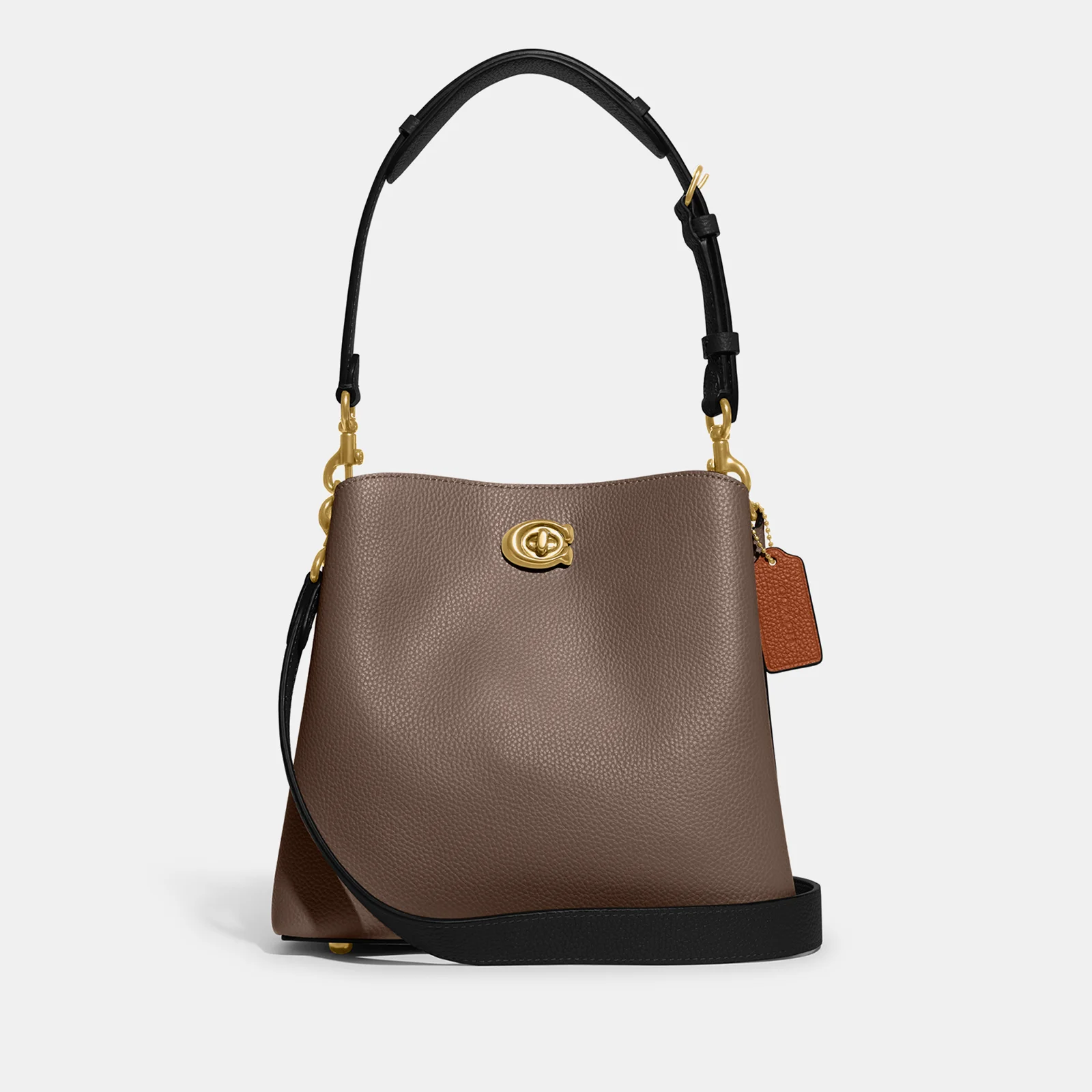 Coach Willow Pebbled Leather Bucket Bag Image 1