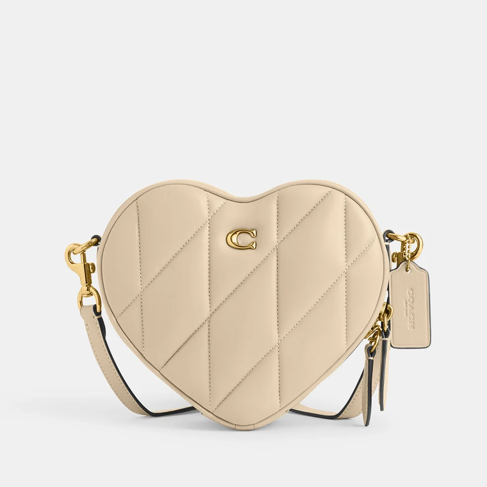 Coach Heart Quilted Leather Crossbody Bag Image 1