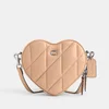 Coach Heart Quilted Leather Crossbody Bag - Image 1