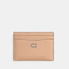 Coach Polished Pebble Essential Leather Card Case - Image 1