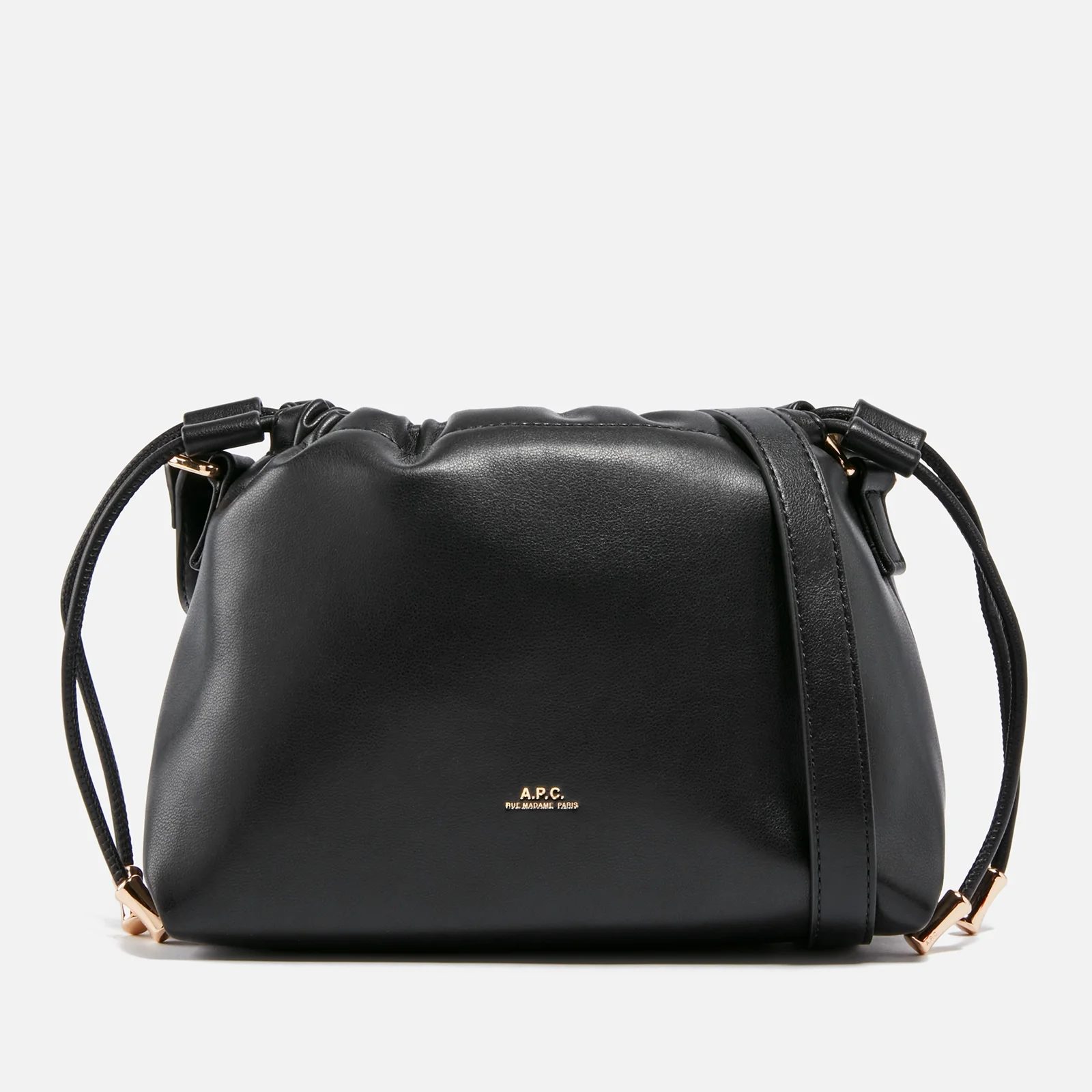 A.P.C. Ninon Mini Leather Crossbody Bag Image 1