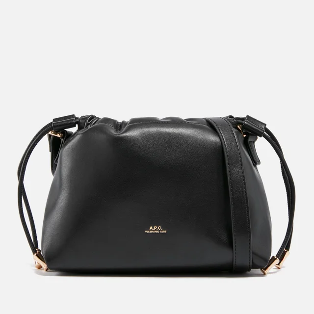 A.P.C. Ninon Mini Leather Crossbody Bag