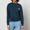 A.P.C. Fantasy Logo-Print Cotton-Jersey Sweatshirt - XS - Image 1