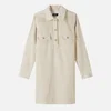 A.P.C. Mia Cotton-Blend Corduroy Shirt Dress - Image 1