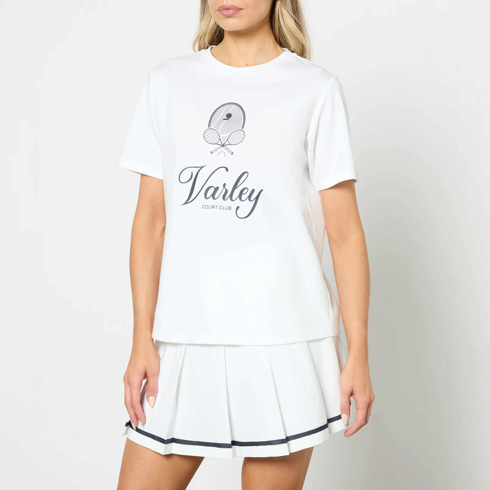 Varley Coventry Branded Jersey Tee - XS Image 1