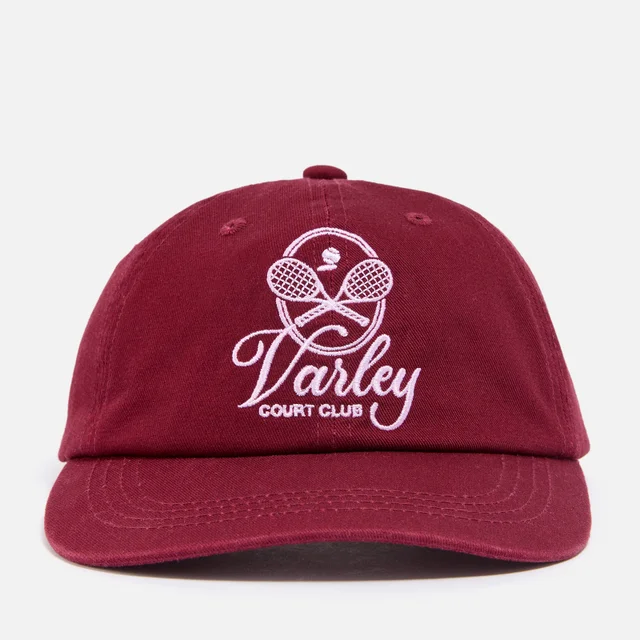 Varley Noa Club Embroidered Cotton-Twill Cap