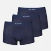 Paul Smith Loungewear Three-Pack Stretch-Cotton Boxer Shorts - Image 1