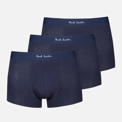 Paul Smith Loungewear Three-Pack Stretch-Cotton Boxer Shorts - S