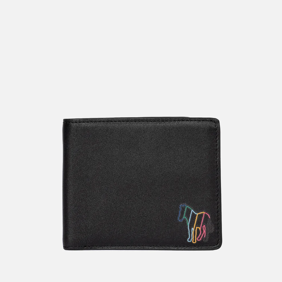 PS Paul Smith Zebra Leather Bifold Wallet Image 1