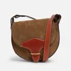 Isabel Marant Botsy Leather and Suede Shoulder Bag - Image 1